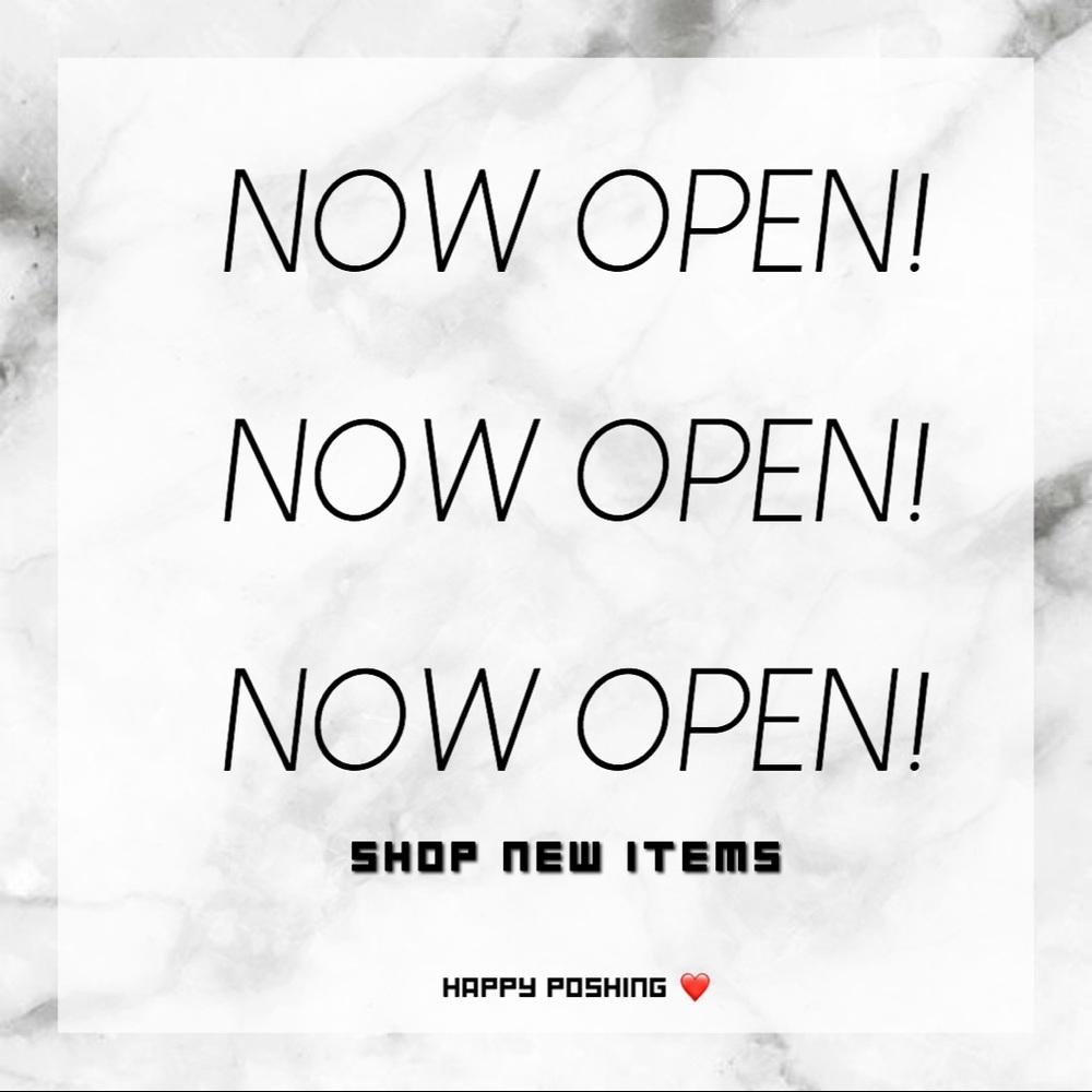 NOW OPEN!! New Items 🤍